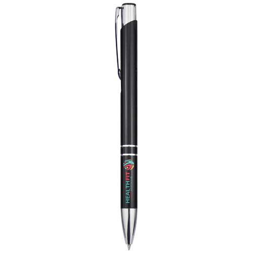 black Bolígrafo de aluminio reciclado