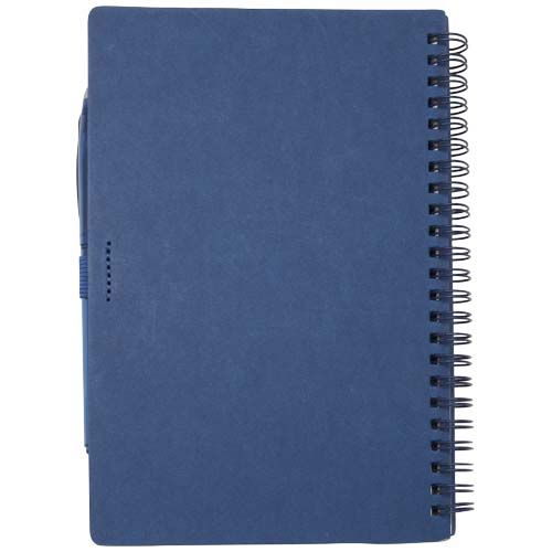 azul marino Set de libreta A5 de tapa dura y bolígrafo reutilizables