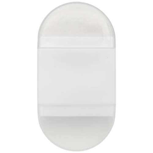 white Sacapuntas con goma de borrar