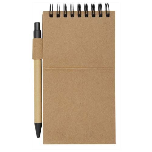 Bloc-notes autocollant avec stylo bille Flipper (encre noire) - 4