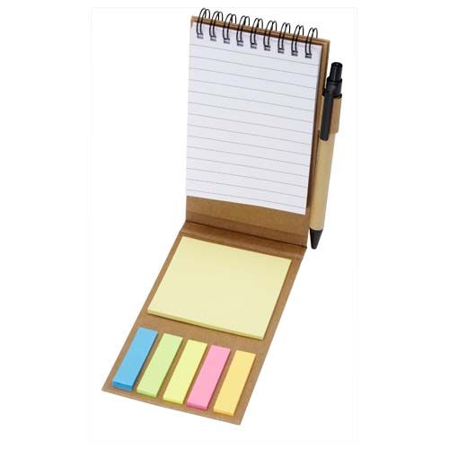 Bloc-notes autocollant avec stylo bille Flipper (encre noire) - 5