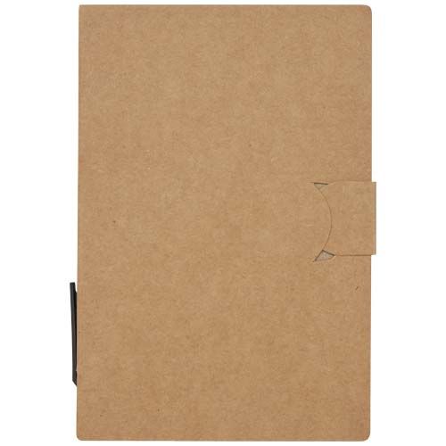 Libreta con notas adhesivas con bolígrafo 