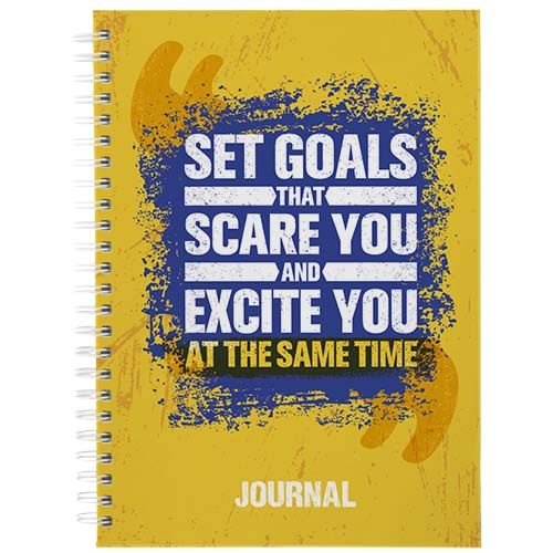 Journal à couverture rigide Desk-Mate® A5 - 2