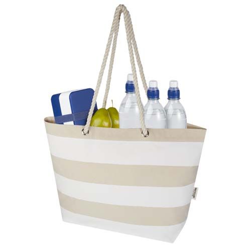 Bolsa Tote de playa de material reciclado GRS de 270 g/m² 