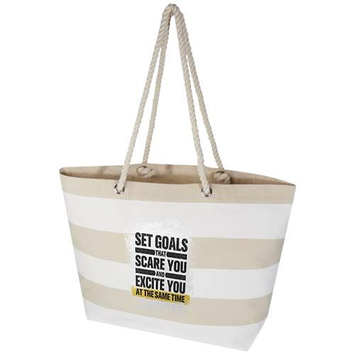 Bolsa Tote de playa de material reciclado GRS de 270 g/m² 