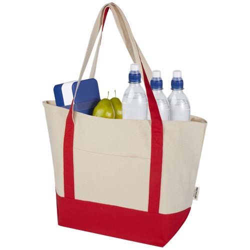 Bolsa Tote de algodón reciclado GRS de 320 g/m² 