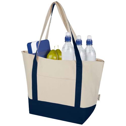 Bolsa Tote de algodón reciclado GRS de 320 g/m² 
