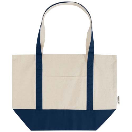 Bolsa Tote de algodón reciclado GRS de 320 g/m² 