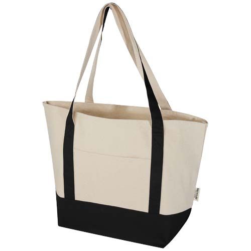 Bolsa Tote de algodón reciclado GRS de 320 g/m² 