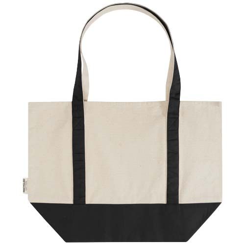 Bolsa Tote de algodón reciclado GRS de 320 g/m² 