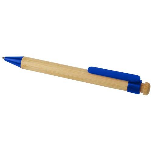 Bolígrafo de bambú y plástico reciclado 