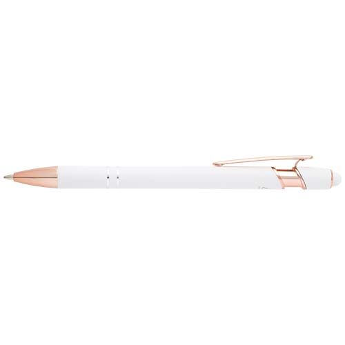 Stylo bille Nanna avec finition or rose - 2