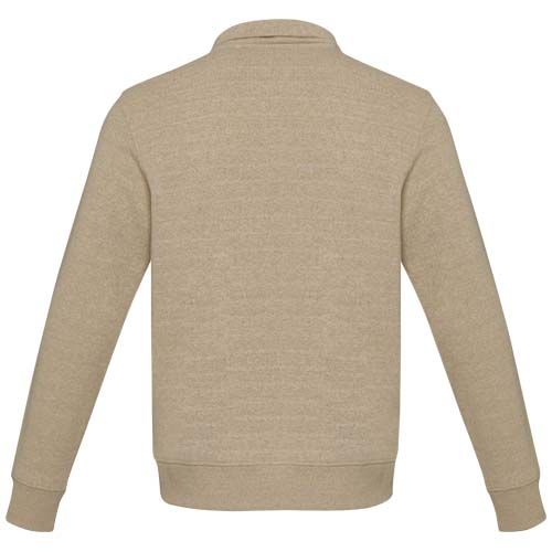 Sudadera unisex de material reciclado con cremallera 1/4 Aware™ de 280 g/m² Tin