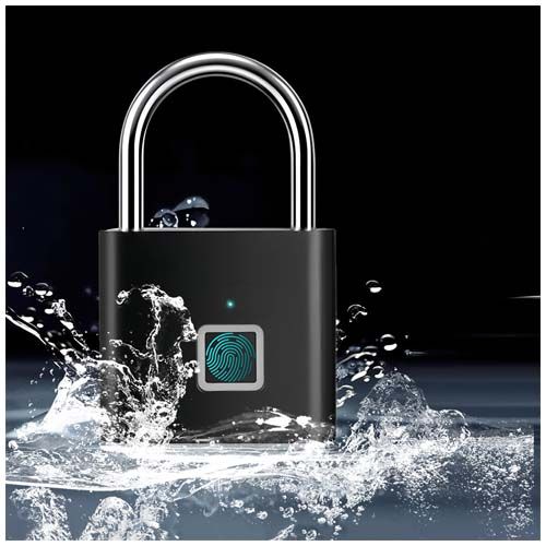 Candado con sensor de huella dactilar 