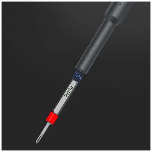 Set de destornilladores y accesorios de reparación de 30 piezas en caja de aluminio 