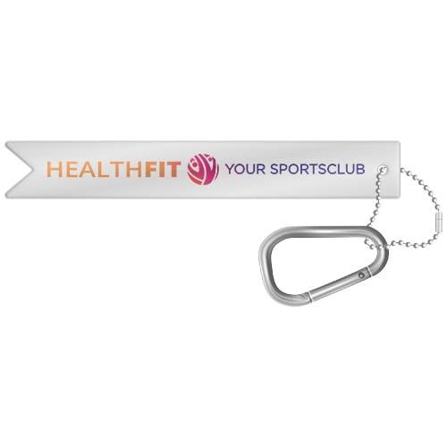 Attache RFX™ H-9 légère en PVC réfléchissant avec mousqueton - 2