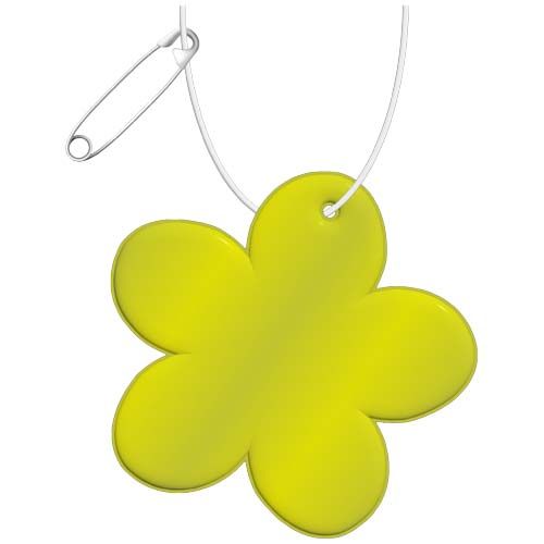 Colgante ligero de PVC reflectante en forma de flor  