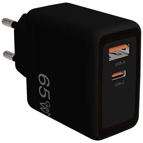 black Set de cables y adaptadores 65W