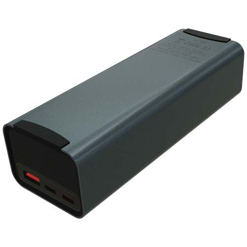gray Batería externa de 100 W y 20 000 mAh para ordenador