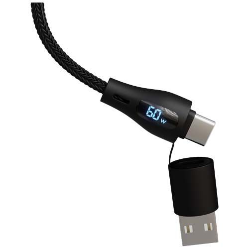 black Set de carga de viaje de 65 W