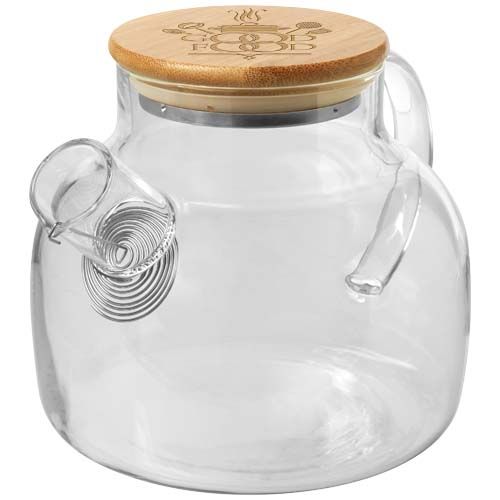 Théière Zen avec passoire et couvercle en bambou - 2