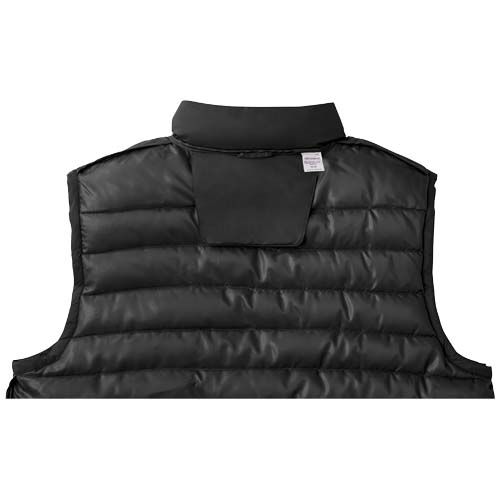 black Chaleco aislante de material reciclado GRS para hombre