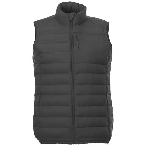 gris tormenta Chaleco aislante de material reciclado para mujer