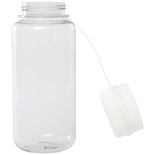 Botella deportiva de RPET con certificado RCS, de 900 ml y con tapa multifunción 