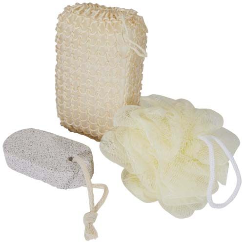 natural Conjunto de accesorios de baño de 3 piezas