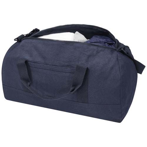 azul marino Bolsa de viaje en lona reciclada de 50 litros de 500 g/m² Aware™