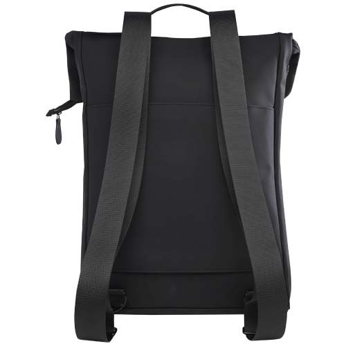 black Mochila para portátil de 15,6