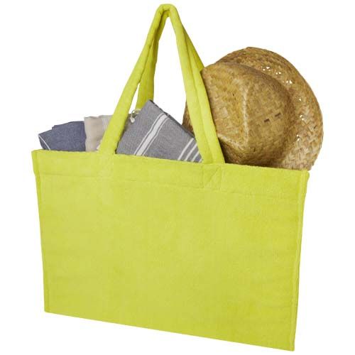 Bolsa Tote de rizo reciclado GRS de 13 litros para la playa 