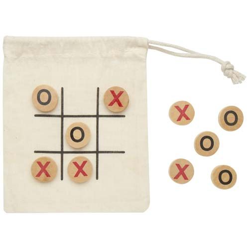 Jeu de morpion Whorl en bois - 4