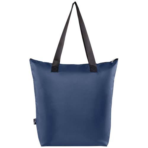 azul marino Bolsa Tote nevera plegable de RPET de 15 litros