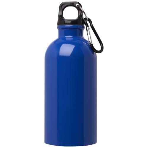 azulón Bidón de 400 ml de acero inoxidable con certificado RCS con mosquetón
