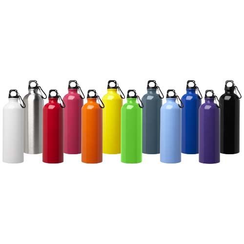 purple Bidón de 750 ml de acero inoxidable con certificado RCS con mosquetón