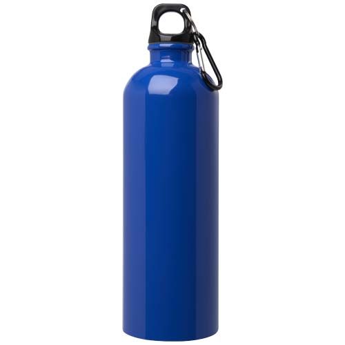 azulón Bidón de 750 ml de acero inoxidable con certificado RCS con mosquetón