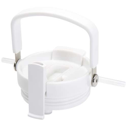 Vaso con aislamiento al vacío de cobre de acero inoxidable reciclado certificado RCS de 900 ml y con tapa de doble función 