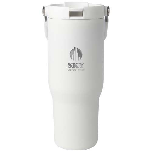 Gobelet avec isolation sous vide Bronx en cuivre et acier inoxydable recyclé certifié RCS Bronx de 900 ml avec couvercle à double fonction - 2