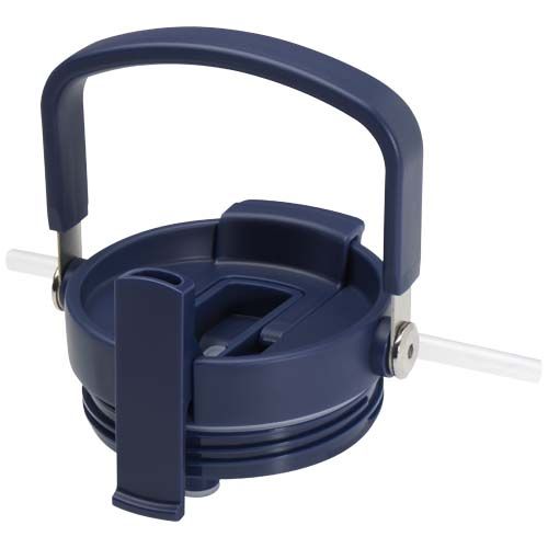 Vaso con aislamiento al vacío de cobre de acero inoxidable reciclado certificado RCS de 900 ml y con tapa de doble función 