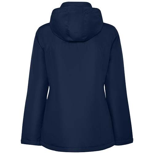 azul marino Parka acolchada para mujer