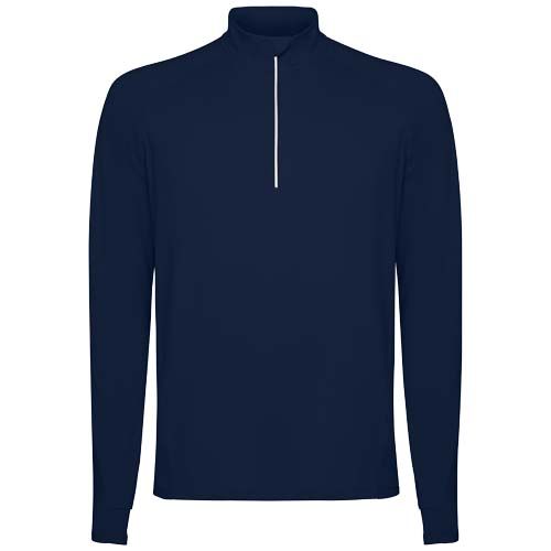 SUDADERA DE MANGA LARGA CON MEDIA CREMALLERA PARA HOMBRE 
