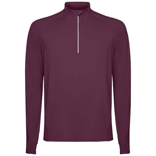 SUDADERA DE MANGA LARGA CON MEDIA CREMALLERA PARA HOMBRE DE 200 G/M²