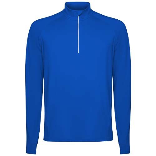 SUDADERA DE MANGA LARGA CON MEDIA CREMALLERA PARA HOMBRE 
