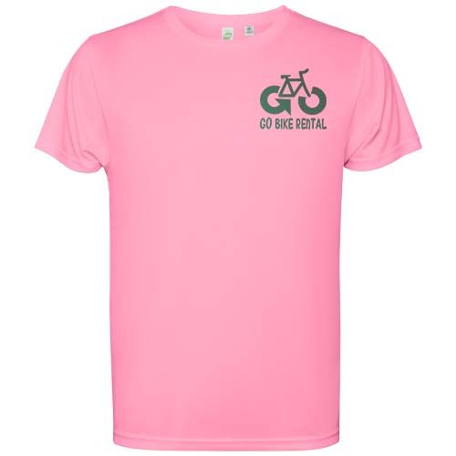 pink Camiseta de manga corta para hombre