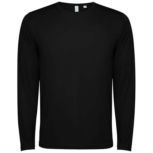 black Camiseta de manga larga infantil de 125 g/m² Estoril