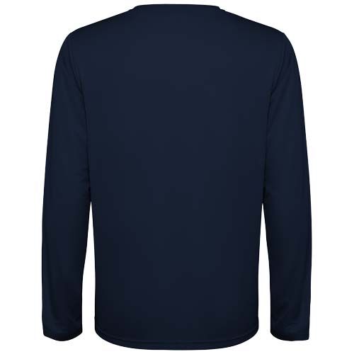 azul marino Camiseta de manga larga infantil de 125 g/m²