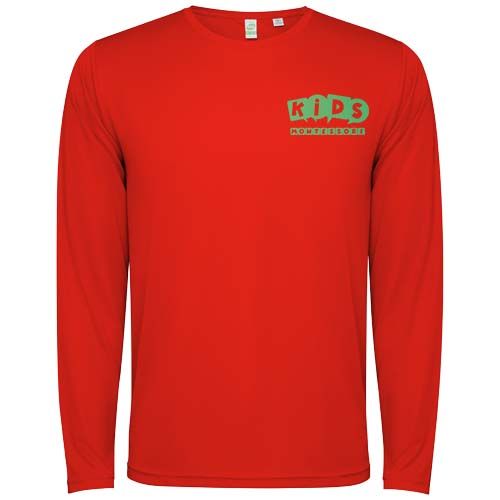 red Camiseta de manga larga infantil