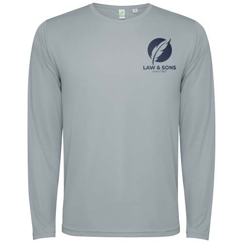 gray Camiseta de manga larga infantil