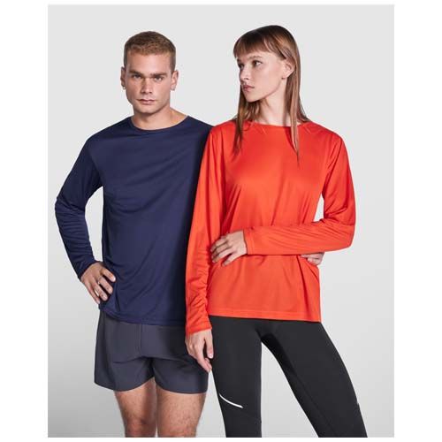 azulón Camiseta de manga larga unisex